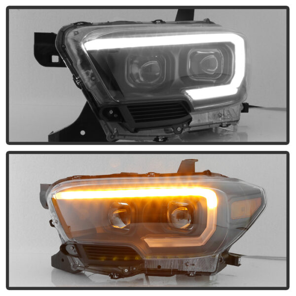 led XTune Headlamp Assembly for toyota tacoma