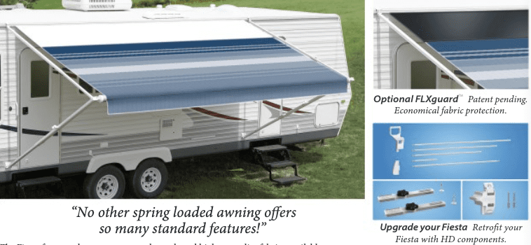 RV awning replacement
