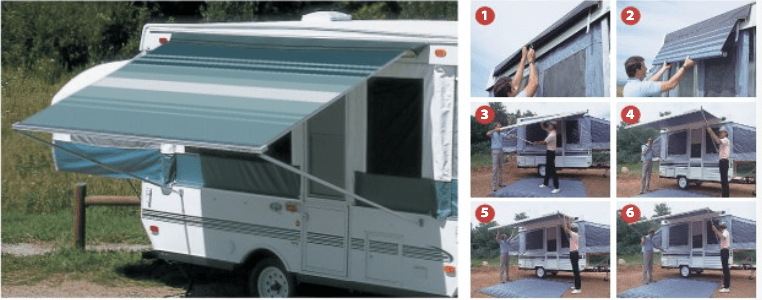 RV awning replacement